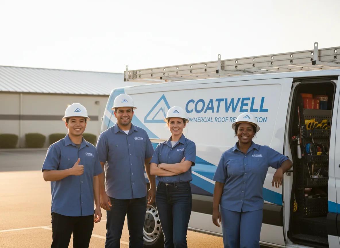 Commercial roof coating company in Blakeslee, OH